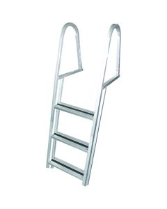 Pontoon/Dock Aluminum Ladder (3 Step, 49-3/4” H x 18” W)