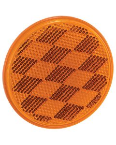 3” Round Reflectors (Amber)