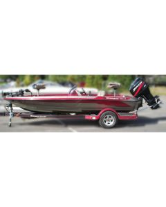 Pro Style Bass Boat Cover 18’ 6” x 82” (Red)