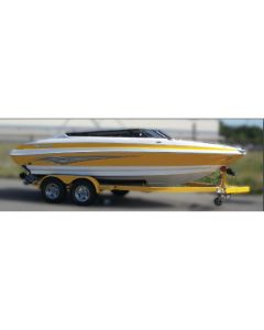 Euro Style V-Hull with I/O Boat Cover 23’ x 102” (Yellow)