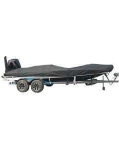 Bass Cat Cougar Full Team Deck Boat Cover (Gray)