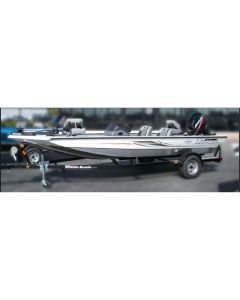 Wide Transom Bass Boat Cover 17’ x 97” (Gray)