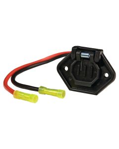 12 Volt, 2 Wire Female Trolling Motor Socket