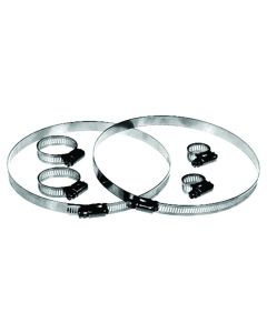 Stainless Steel Hose Clamps (1-1/16” - 2”)