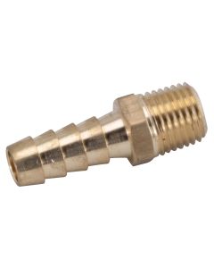 Male Hose Barb (3/8” Barb, 1/4” NPT)