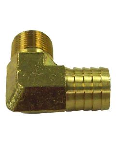 90° Hose Barb (3/4”-14 NPT x 1” Hose)