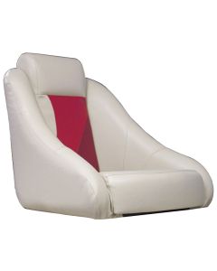 Designer Series Captain’s Chair (Gray with 2-Tone Burgundy)