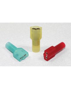 Cable Fully Insulated Quick Slides (22-18 AWG, Red, Female)