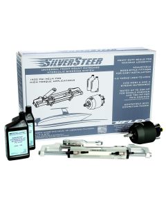 SilverSteer Hydraulic Steering Package - Front Mount Helm (Includes UC128-SVS 1 Cyl.)