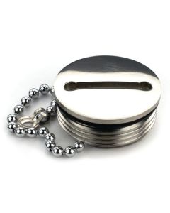 Replacement Cap and Chain (for 2" Deck Fills)