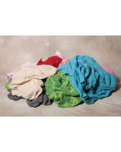 Color T-shirt Rags (25 lb)