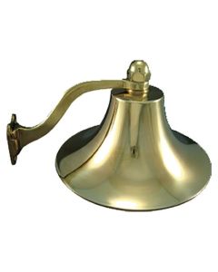 6" Heavy Cast Polished Brass Ship’s Bell