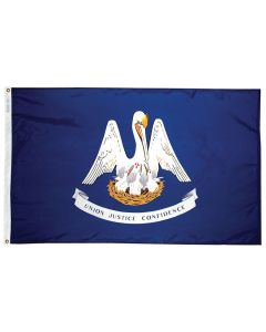 Nylon Design Flag (Louisiana, 24” x 36”)