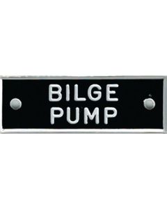 Identi-Plates™ Bilge Pump