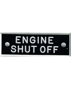 Identi-Plates™ Engine Shutoff