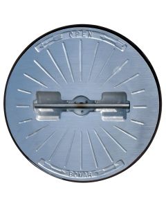 24” x 27” Commercial Grade Series Flush Non-Hinged Watertight Hatch (Round with Steel Ring)