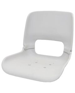 All-Weather High Back Seat Shells with T-Nuts (White)