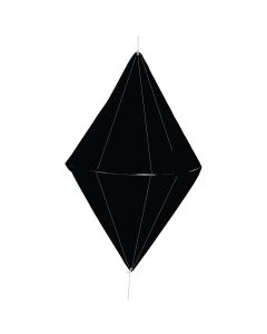 Jim-Buoy Black Day Mark Signal - Diamond Shape (24” x 48”)