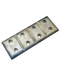 Zinc Plate for Hull - Bolt-On (7-1/2” L x 2-3/4” W x 1/2” T)