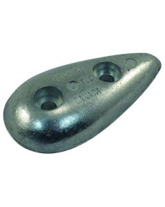 Tear Drop Zinc Anode (3-1/2” L x 1-3/4” W)