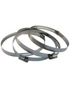 9/16” Hy-Gear® 63-4 Stainless Steel Hose Clamps (4-1/2” - 6-1/2”)