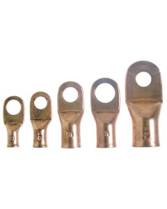 Copper Lugs (4/0 Gauge, 1/2” Stud Hole)