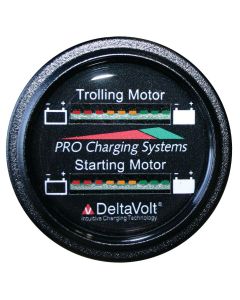 Battery Fuel Gauge - Onboard Marine (3 x 12v Trolling Battery)