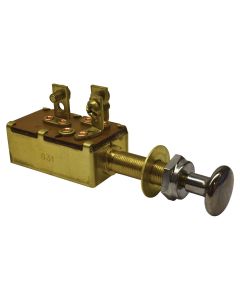 Push/Pull Switch (3 Position, 2 Screw Terminals)