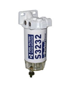 Outboard Spin-On Series Marine Fuel Filter Water Separator with Clear Plastic Bowl (90 GPH)