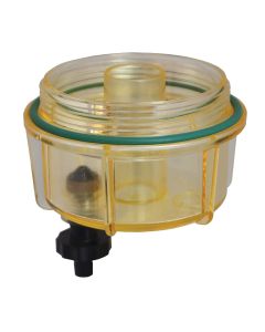 Outboard Spin-On Series Marine Fuel Filter Water Separator Replacement Clear Bowl (for 314447)