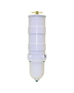 Marine Turbine Series Fuel Filter/Water Separator (180 GPH, Metal Bowl)