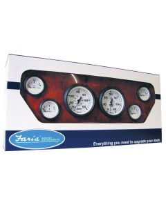 Euro White Gauges - Inboard Boxed Set