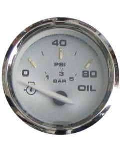 Kronos Gauges - Oil Pressure Gauge (80 PSI)