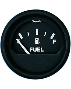 Euro Black Gauges - Fuel Gauge