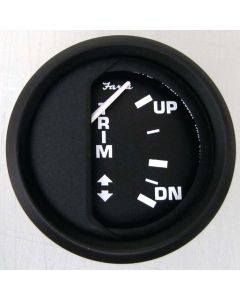 Euro Black Gauges - Trim Gauge (J/E and Suzuki Outboard)