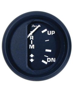 Euro Black Gauges - Trim Gauge (Mer/Mar/Merc, Vol DP, Yam, 2001 & Newer)