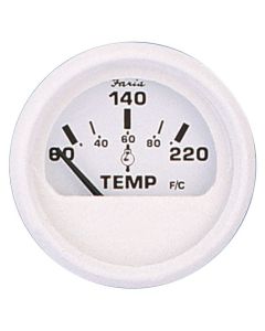 Dress White Gauges - Cylinder Head Temperature with Sender (60°-220° F)