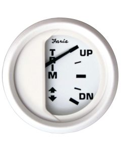 Dress White Gauges - Trim Gauge (Mer/Mar/Merc, Vol DP, Yam, 2001 & Newer)