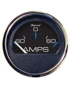 Chesapeake Black Stainless Steel Gauges - Ammeter