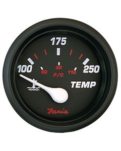 Professional Red Gauges - Water Temperature Gauge (100°-250° F)