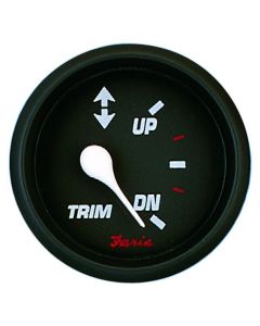 Professional Red Gauges - Trim Gauge (Mer/Mar/Merc, Vol DP, Yam, 2001 & Newer)