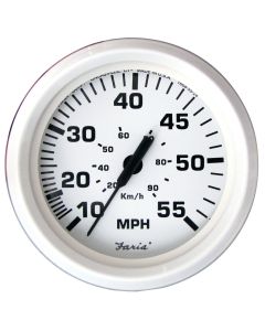 Dress White Gauges - Speedometer (55 MPH)