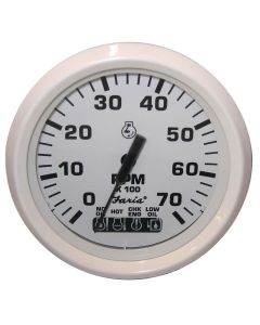 Dress White Gauges - Tachometer, System Check