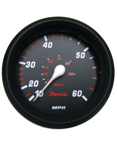 Professional Red Gauges - Speedometer (60 MPH)