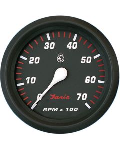 Professional Red Gauges - Tachometer (All Outboard, 7,000 RPM)