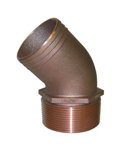 PTHD Series 2” NPT Standard Flow Pipe to Hose Elbows (2” ID)