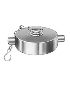 Angle Hose Valve Cap with Chain