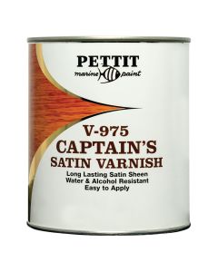 Satin Sheen Varnish - Polyurethane (Amber, Quart)