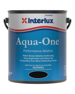 Aqua-One™ Water-Based Ablative Antifouling Paint (Black, Gallon)