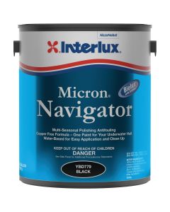 Micron® Navigator Antifouling Paint with Biolux (Black, Gallon)